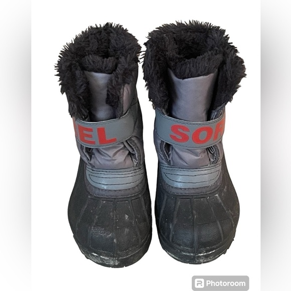 Sorel Other - Sorel Kids' Snow Commander Insulated Waterproof Boot Size 10